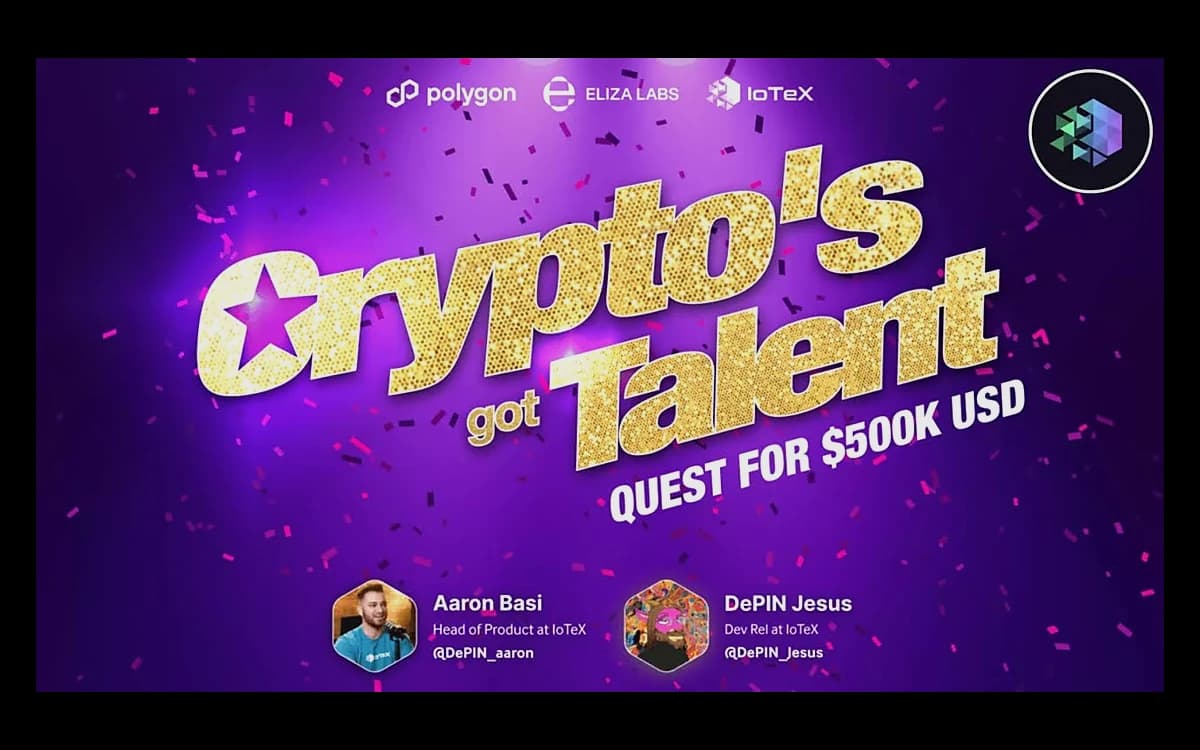 Lilypad at Crypto's Got Talent