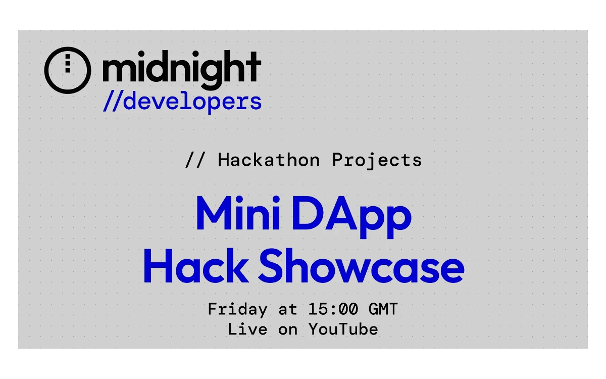 Mini DApp Hackathon Showcase