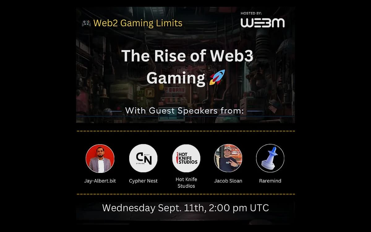 Twitter Space on the rise of Web3 gaming