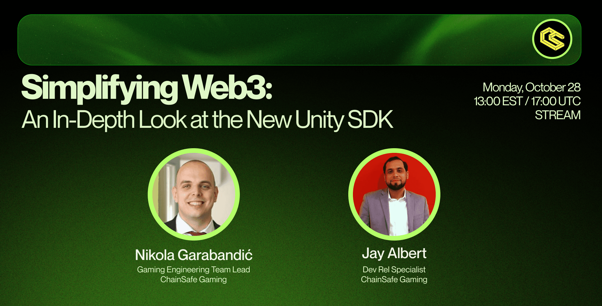 ChainSafe Gaming SDK updates stream